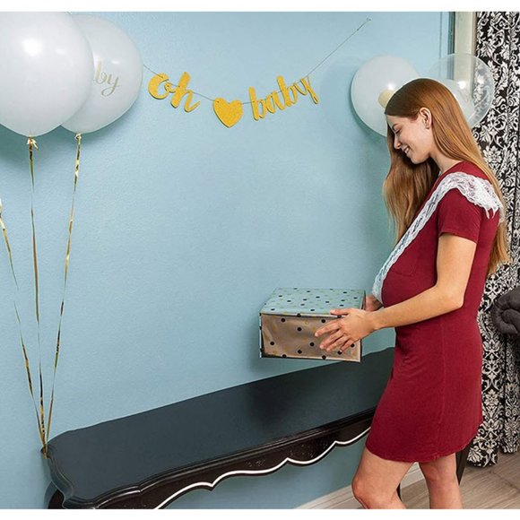 Gold Baby Shower Party Decorations - Picture 3 of 6